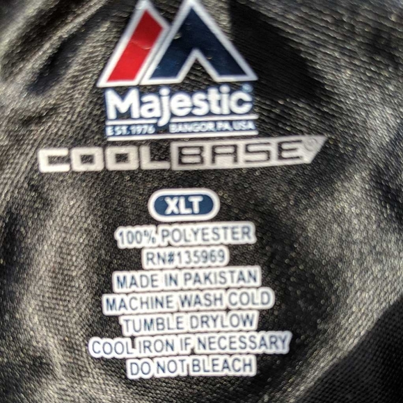 Pittsburgh Steelers NFL Majestic Sz XLT Shirt New - Picture 4 of 7